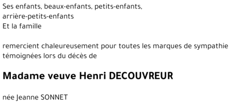Henri DECOUVREUR
