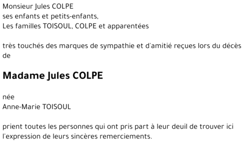 Jules COLPE