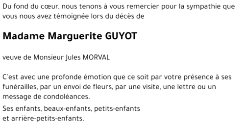 Margueritte GUYOT