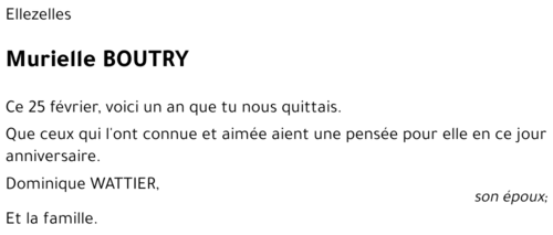 Murielle BOUTRY