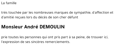 André DEMOULIN