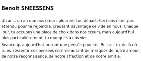 Benoit SNEESSENS
