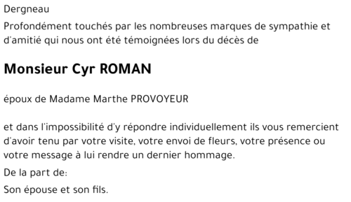 Cyr ROMAN