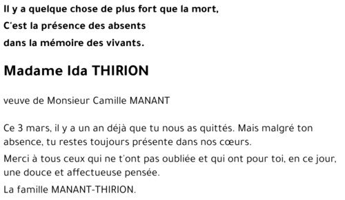 Ida THIRION