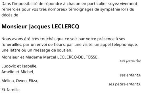 Jacques Leclercq