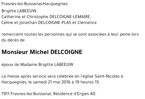 Michel DELCOIGNE