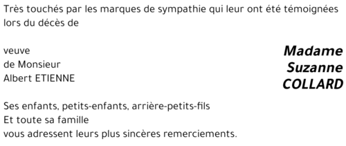 Suzanne COLLARD