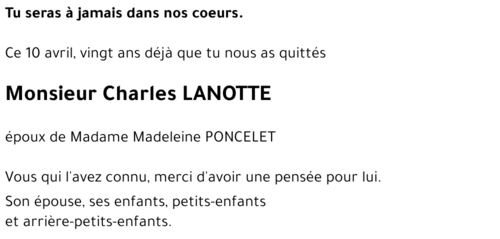 Charles LANOTTE