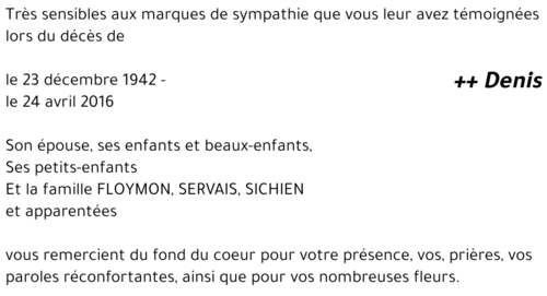 Denis FLOYMON