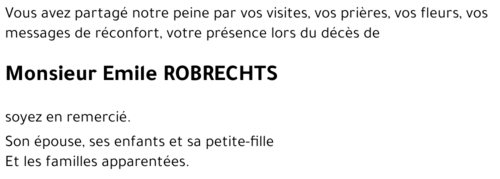 Emile ROBRECHTS