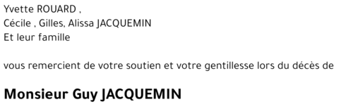 Guy JACQUEMIN