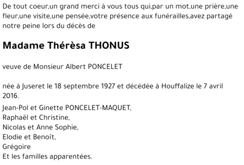 Thérèsa Thonus