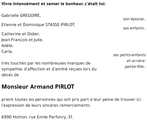 Armand PIRLOT