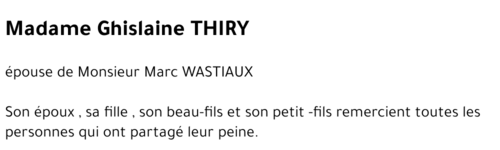 Ghislaine THIRY