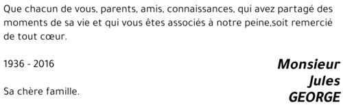 Jules GEORGE
