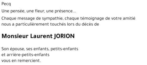 Laurent JORION