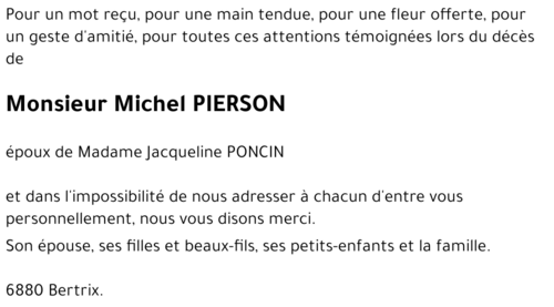 Michel PIERSON