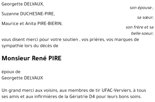 René PIRE