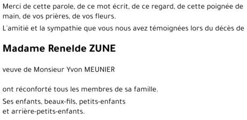 Renelde Zune