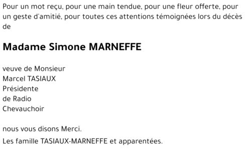 Simone MARNEFFE