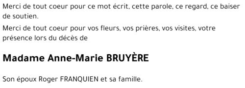 Anne-Marie Bruyère