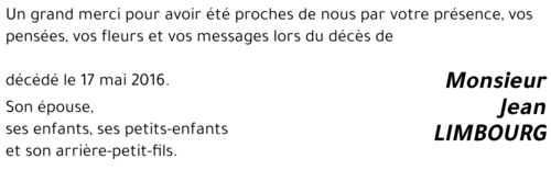 Jean LIMBOURG