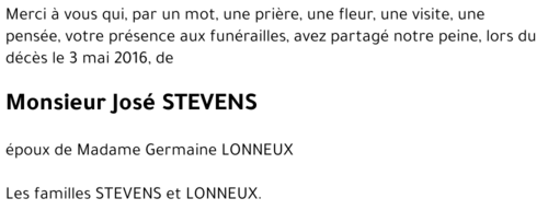 José STEVENS