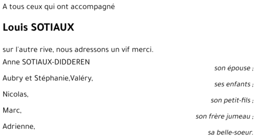 Louis SOTIAUX