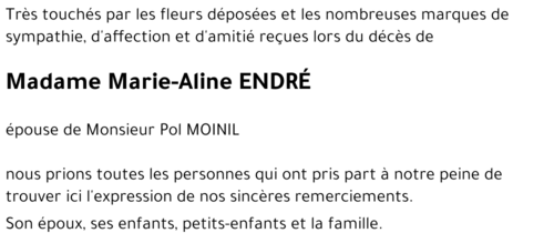 Marie-Aline ENDRÉ 