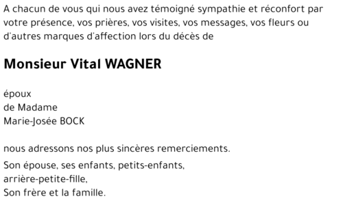 Vital WAGNER