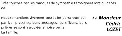 Cédric LOZET