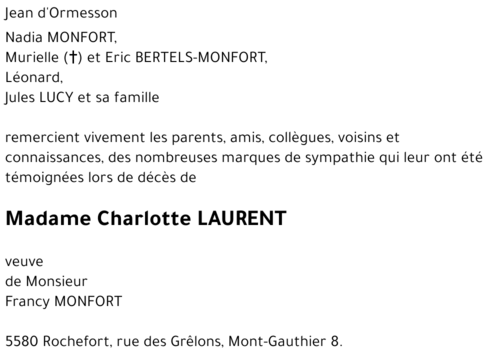 Charlotte LAURENT