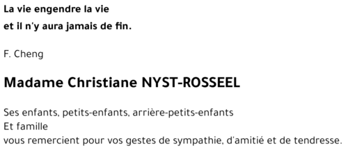 Christiane ROSSEEL