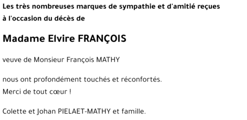 Elvire FRANCOIS