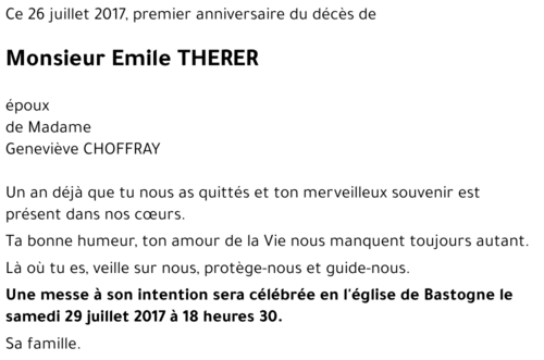 Emile THÉRER