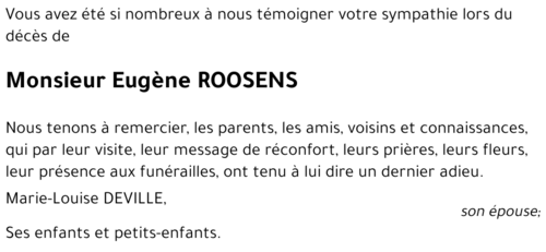 Eugène ROOSENS