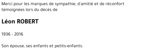Léon ROBERT