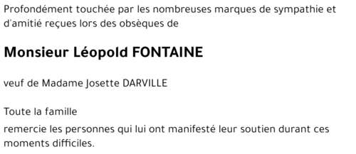 Léopold FONTAINE