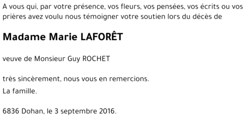 Marie LAFORÊT