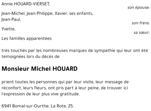 Michel HOUARD