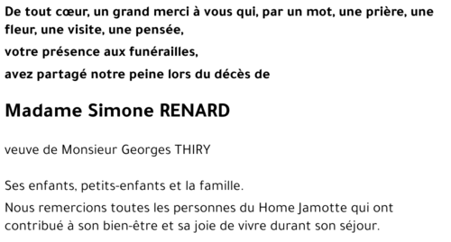 Simone RENARD