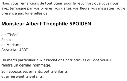 Albert SPOIDEN