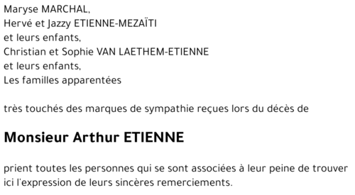 Arthur ETIENNE
