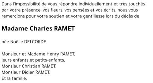 Charles RAMET