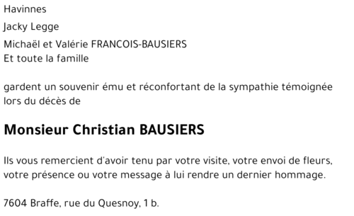 Christian BAUSIERS