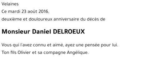 Daniel DELROEUX