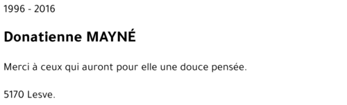 Donatienne MAYNé