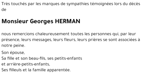 Georges HERMAN