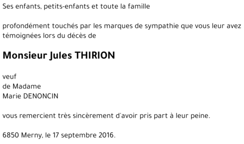 Jules THIRION