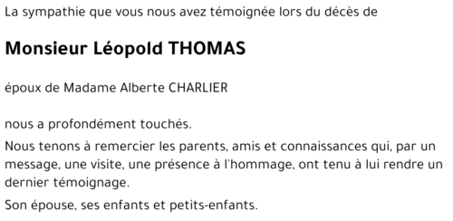 Léopold THOMAS